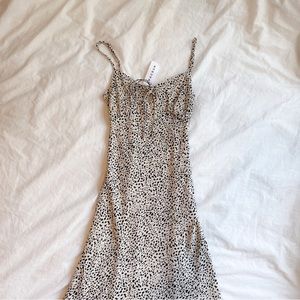 Brand new pacsun la hearts cheetah midi dress